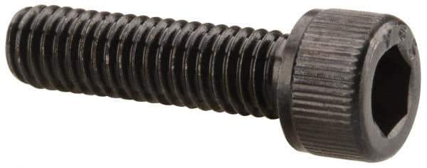 Value Collection - #8-36 UNF Hex Socket Drive, Socket Cap Screw - Alloy Steel, Black Oxide Finish, Fully Threaded, 5/8" Length Under Head - Apex Tool & Supply