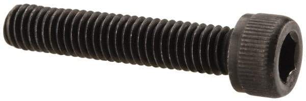 Value Collection - #8-36 UNF Hex Socket Drive, Socket Cap Screw - Alloy Steel, Black Oxide Finish, Fully Threaded, 7/8" Length Under Head - Apex Tool & Supply
