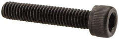 Value Collection - #8-36 UNF Hex Socket Drive, Socket Cap Screw - Alloy Steel, Black Oxide Finish, Fully Threaded, 7/8" Length Under Head - Apex Tool & Supply