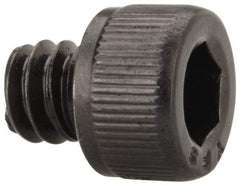 Value Collection - #10-24 UNC Hex Socket Drive, Socket Cap Screw - Alloy Steel, Black Oxide Finish, Fully Threaded, 3/16" Length Under Head - Apex Tool & Supply