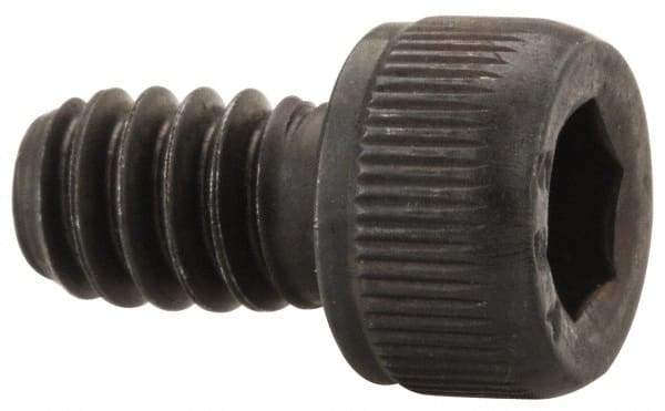 Value Collection - #10-24 UNC Hex Socket Drive, Socket Cap Screw - Alloy Steel, Black Oxide Finish, Fully Threaded, 5/16" Length Under Head - Apex Tool & Supply