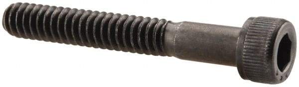 Value Collection - #10-24 UNC Hex Socket Drive, Socket Cap Screw - Alloy Steel, Black Oxide Finish, Partially Threaded, 1-3/8" Length Under Head - Apex Tool & Supply