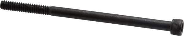 Value Collection - #10-24 UNC Hex Socket Drive, Socket Cap Screw - Alloy Steel, Black Oxide Finish, Partially Threaded, 3-1/4" Length Under Head - Apex Tool & Supply