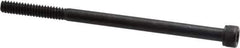 Value Collection - #10-24 UNC Hex Socket Drive, Socket Cap Screw - Alloy Steel, Black Oxide Finish, Partially Threaded, 3-1/4" Length Under Head - Apex Tool & Supply
