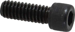 Value Collection - #12-24 UNC Hex Socket Drive, Socket Cap Screw - Alloy Steel, Black Oxide Finish, Fully Threaded, 5/8" Length Under Head - Apex Tool & Supply