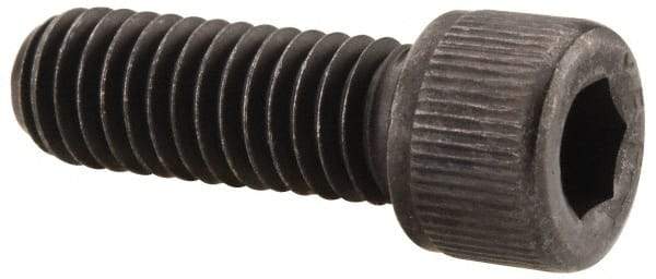 Value Collection - #12-28 UNF Hex Socket Drive, Socket Cap Screw - Alloy Steel, Black Oxide Finish, Fully Threaded, 5/8" Length Under Head - Apex Tool & Supply