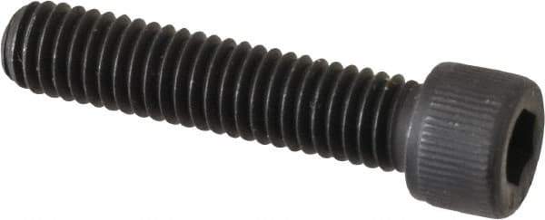 Value Collection - #12-28 UNF Hex Socket Drive, Socket Cap Screw - Alloy Steel, Black Oxide Finish, Fully Threaded, 1" Length Under Head - Apex Tool & Supply