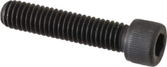 Value Collection - #12-28 UNF Hex Socket Drive, Socket Cap Screw - Alloy Steel, Black Oxide Finish, Fully Threaded, 1" Length Under Head - Apex Tool & Supply