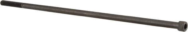 Value Collection - 1/4-20 UNC Hex Socket Drive, Socket Cap Screw - Alloy Steel, Black Oxide Finish, Partially Threaded, 8" Length Under Head - Apex Tool & Supply