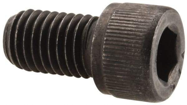 Value Collection - 1/4-28 UNF Hex Socket Drive, Socket Cap Screw - Alloy Steel, Black Oxide Finish, Fully Threaded, 7/16" Length Under Head - Apex Tool & Supply