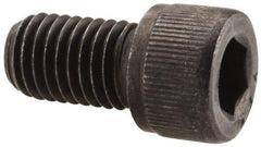 Value Collection - 1/4-28 UNF Hex Socket Drive, Socket Cap Screw - Alloy Steel, Black Oxide Finish, Fully Threaded, 7/16" Length Under Head - Apex Tool & Supply