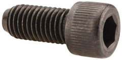Value Collection - 1/4-28 UNF Hex Socket Drive, Socket Cap Screw - Alloy Steel, Black Oxide Finish, Fully Threaded, 9/16" Length Under Head - Apex Tool & Supply