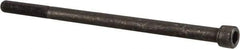 Value Collection - 1/4-28 UNF Hex Socket Drive, Socket Cap Screw - Alloy Steel, Black Oxide Finish, Partially Threaded, 4-1/2" Length Under Head - Apex Tool & Supply