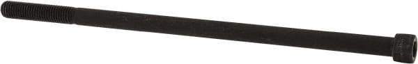 Value Collection - 1/4-28 UNF Hex Socket Drive, Socket Cap Screw - Alloy Steel, Black Oxide Finish, Partially Threaded, 5-1/2" Length Under Head - Apex Tool & Supply