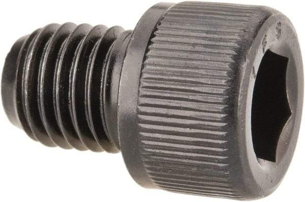 Value Collection - 5/16-24 UNF Hex Socket Drive, Socket Cap Screw - Alloy Steel, Black Oxide Finish, Fully Threaded, 3/8" Length Under Head - Apex Tool & Supply