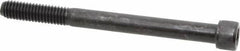Value Collection - 3/8-16 UNC Hex Socket Drive, Socket Cap Screw - Alloy Steel, Black Oxide Finish, Partially Threaded, 4-1/4" Length Under Head - Apex Tool & Supply