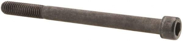 Value Collection - 3/8-16 UNC Hex Socket Drive, Socket Cap Screw - Alloy Steel, Black Oxide Finish, Partially Threaded, 4-3/4" Length Under Head - Apex Tool & Supply
