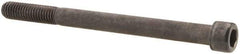 Value Collection - 3/8-16 UNC Hex Socket Drive, Socket Cap Screw - Alloy Steel, Black Oxide Finish, Partially Threaded, 4-3/4" Length Under Head - Apex Tool & Supply