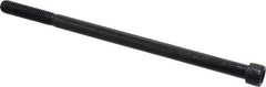 Value Collection - 3/8-16 UNC Hex Socket Drive, Socket Cap Screw - Alloy Steel, Black Oxide Finish, Partially Threaded, 7" Length Under Head - Apex Tool & Supply