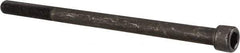 Value Collection - 3/8-24 UNF Hex Socket Drive, Socket Cap Screw - Alloy Steel, Black Oxide Finish, Partially Threaded, 6" Length Under Head - Apex Tool & Supply