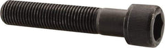 Value Collection - 7/16-20 UNF Hex Socket Drive, Socket Cap Screw - Alloy Steel, Black Oxide Finish, Partially Threaded, 2-1/4" Length Under Head - Apex Tool & Supply