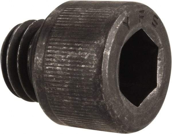 Value Collection - 1/2-13 UNC Hex Socket Drive, Socket Cap Screw - Alloy Steel, Black Oxide Finish, Fully Threaded, 3/8" Length Under Head - Apex Tool & Supply
