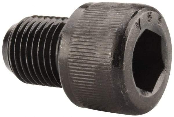 Value Collection - 1/2-20 UNF Hex Socket Drive, Socket Cap Screw - Alloy Steel, Black Oxide Finish, Fully Threaded, 5/8" Length Under Head - Apex Tool & Supply