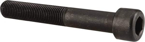 Value Collection - 1/2-20 UNF Hex Socket Drive, Socket Cap Screw - Alloy Steel, Black Oxide Finish, Partially Threaded, 3-1/4" Length Under Head - Apex Tool & Supply