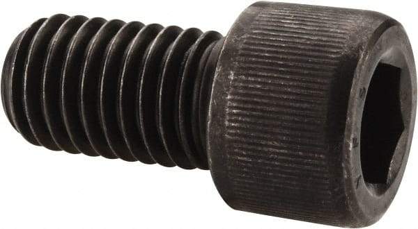Value Collection - 9/16-12 UNC Hex Socket Drive, Socket Cap Screw - Alloy Steel, Black Oxide Finish, Fully Threaded, 1" Length Under Head - Apex Tool & Supply