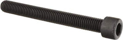 Value Collection - 9/16-12 UNC Hex Socket Drive, Socket Cap Screw - Alloy Steel, Black Oxide Finish, Partially Threaded, 5" Length Under Head - Apex Tool & Supply