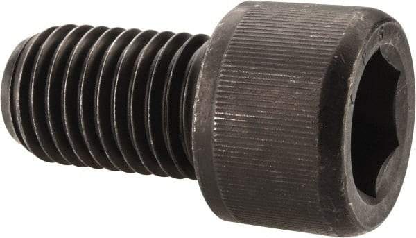 Value Collection - 9/16-18 UNF Hex Socket Drive, Socket Cap Screw - Alloy Steel, Black Oxide Finish, Fully Threaded, 1" Length Under Head - Apex Tool & Supply