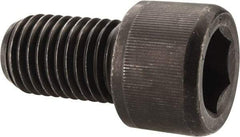 Value Collection - 9/16-18 UNF Hex Socket Drive, Socket Cap Screw - Alloy Steel, Black Oxide Finish, Fully Threaded, 1" Length Under Head - Apex Tool & Supply
