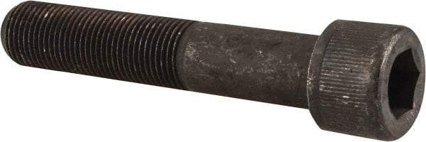 Value Collection - 5/8-18 UNF Hex Socket Drive, Socket Cap Screw - Alloy Steel, Black Oxide Finish, Partially Threaded, 3-1/4" Length Under Head - Apex Tool & Supply