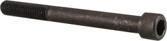 Value Collection - 3/4-10 UNC Hex Socket Drive, Socket Cap Screw - Alloy Steel, Black Oxide Finish, Partially Threaded, 7-1/2" Length Under Head - Apex Tool & Supply