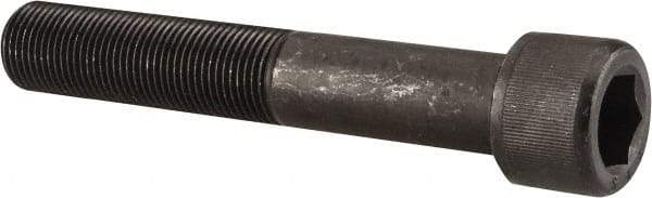 Value Collection - 3/4-16 UNF Hex Socket Drive, Socket Cap Screw - Alloy Steel, Black Oxide Finish, Partially Threaded, 4-1/2" Length Under Head - Apex Tool & Supply