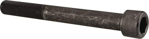 Value Collection - 3/4-16 UNF Hex Socket Drive, Socket Cap Screw - Alloy Steel, Black Oxide Finish, Partially Threaded, 6-1/2" Length Under Head - Apex Tool & Supply