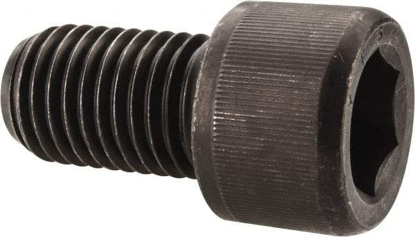 Value Collection - 7/8-9 UNC Hex Socket Drive, Socket Cap Screw - Alloy Steel, Black Oxide Finish, Partially Threaded, 1-1/2" Length Under Head - Apex Tool & Supply