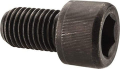 Value Collection - 7/8-9 UNC Hex Socket Drive, Socket Cap Screw - Alloy Steel, Black Oxide Finish, Partially Threaded, 1-1/2" Length Under Head - Apex Tool & Supply