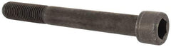 Value Collection - 7/8-9 UNC Hex Socket Drive, Socket Cap Screw - Alloy Steel, Black Oxide Finish, Partially Threaded, 7-1/2" Length Under Head - Apex Tool & Supply