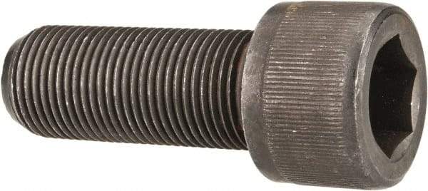 Value Collection - 7/8-14 UNF Hex Socket Drive, Socket Cap Screw - Alloy Steel, Black Oxide Finish, Fully Threaded, 2-1/4" Length Under Head - Apex Tool & Supply