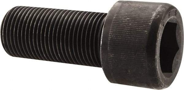Value Collection - 7/8-14 UNF Hex Socket Drive, Socket Cap Screw - Alloy Steel, Black Oxide Finish, Fully Threaded, 2-1/2" Length Under Head - Apex Tool & Supply