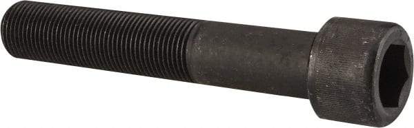 Value Collection - 7/8-14 UNF Hex Socket Drive, Socket Cap Screw - Alloy Steel, Black Oxide Finish, Partially Threaded, 5" Length Under Head - Apex Tool & Supply