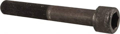 Value Collection - 7/8-14 UNF Hex Socket Drive, Socket Cap Screw - Alloy Steel, Black Oxide Finish, Partially Threaded, 6" Length Under Head - Apex Tool & Supply