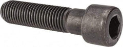 Value Collection - 1-8 UNC Hex Socket Drive, Socket Cap Screw - Alloy Steel, Black Oxide Finish, Partially Threaded, 4-1/4" Length Under Head - Apex Tool & Supply