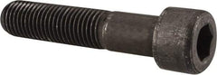 Value Collection - 1-8 UNC Hex Socket Drive, Socket Cap Screw - Alloy Steel, Black Oxide Finish, Partially Threaded, 4-3/4" Length Under Head - Apex Tool & Supply