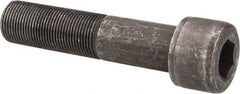 Value Collection - 1-14 UNF Hex Socket Drive, Socket Cap Screw - Alloy Steel, Black Oxide Finish, Partially Threaded, 4-1/2" Length Under Head - Apex Tool & Supply
