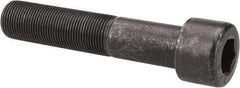 Value Collection - 1-14 UNF Hex Socket Drive, Socket Cap Screw - Alloy Steel, Black Oxide Finish, Partially Threaded, 5" Length Under Head - Apex Tool & Supply