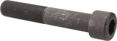 Value Collection - 1-14 UNF Hex Socket Drive, Socket Cap Screw - Alloy Steel, Black Oxide Finish, Partially Threaded, 6" Length Under Head - Apex Tool & Supply