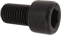 Value Collection - 1-1/8 - 7 UNC Hex Socket Drive, Socket Cap Screw - Alloy Steel, Black Oxide Finish, Fully Threaded, 2" Length Under Head - Apex Tool & Supply