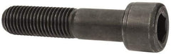 Value Collection - 1-1/8 - 7 UNC Hex Socket Drive, Socket Cap Screw - Alloy Steel, Black Oxide Finish, Partially Threaded, 5" Length Under Head - Apex Tool & Supply